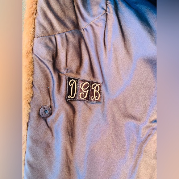 Vintage 1950s Brown Mink Fur Stole Wrap Capelet Rockabilly Fancy Dress - Picture 8 of 9